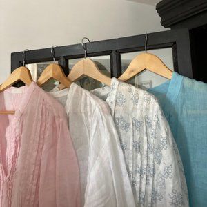 CP Shades Linen Regina Tunic Dress - All 4 included.